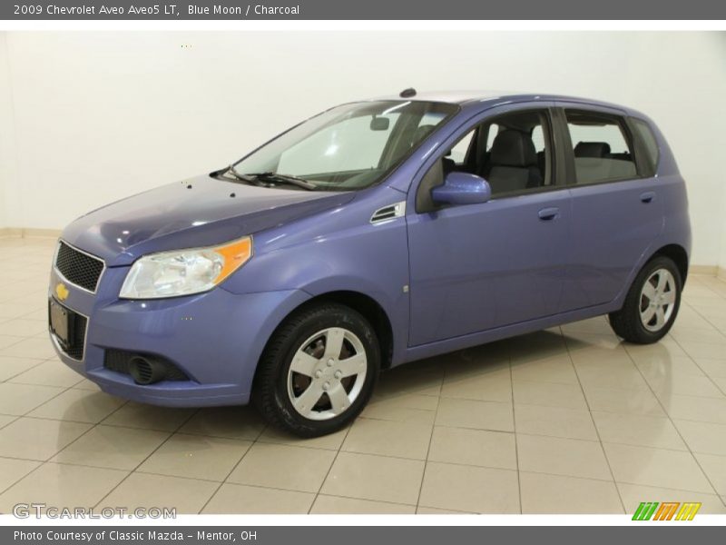 Blue Moon / Charcoal 2009 Chevrolet Aveo Aveo5 LT