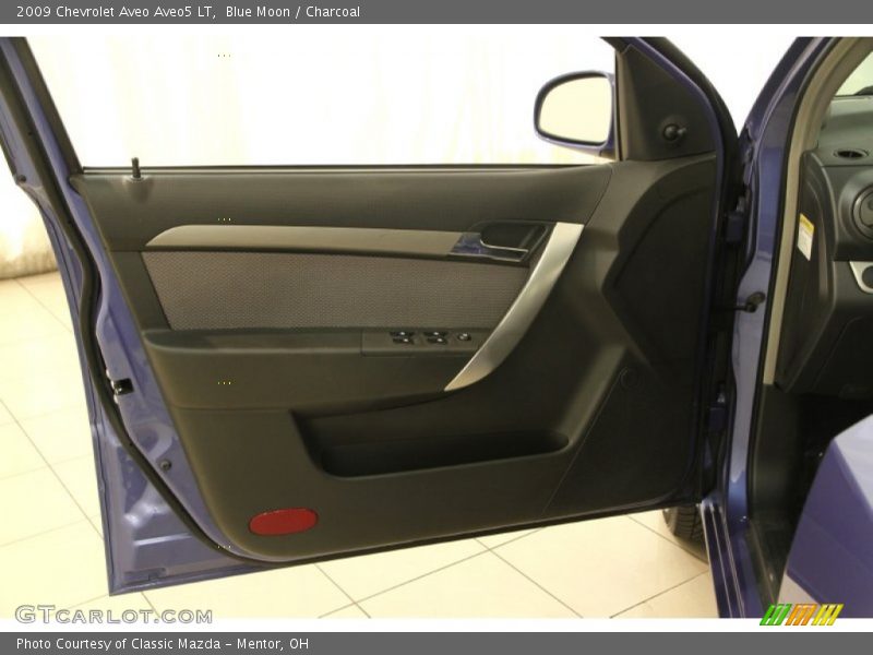 Blue Moon / Charcoal 2009 Chevrolet Aveo Aveo5 LT