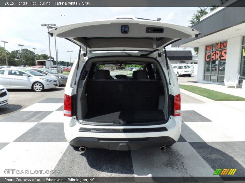 Taffeta White / Gray 2015 Honda Pilot Touring
