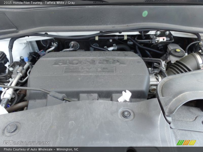 Taffeta White / Gray 2015 Honda Pilot Touring