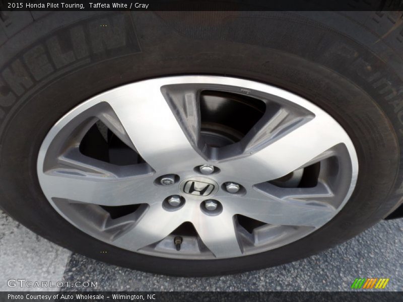 Taffeta White / Gray 2015 Honda Pilot Touring