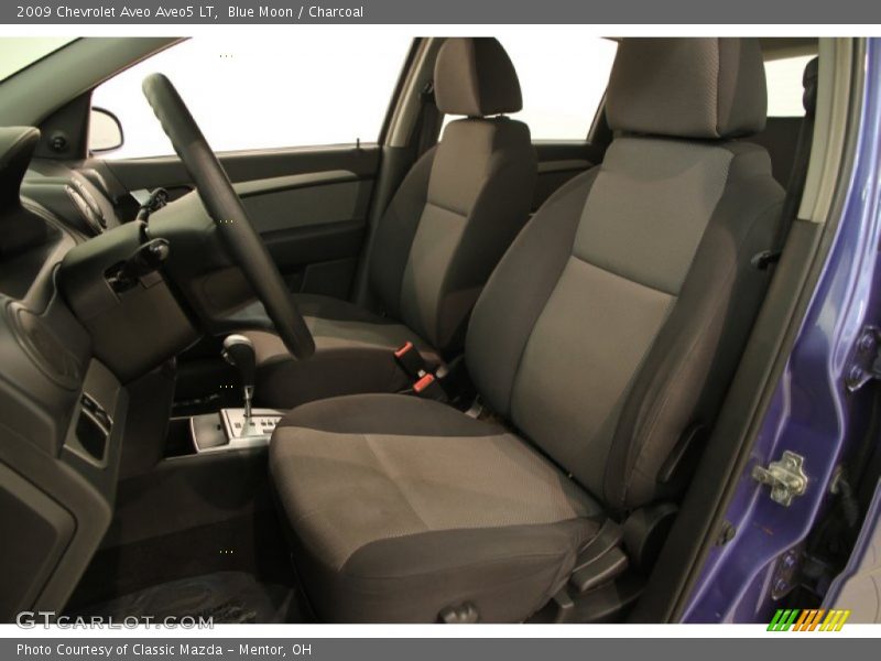 Blue Moon / Charcoal 2009 Chevrolet Aveo Aveo5 LT