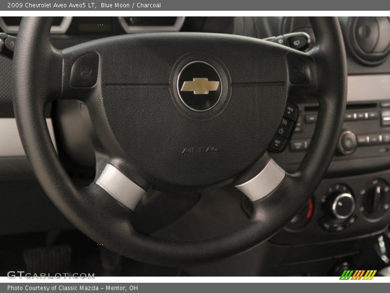 Blue Moon / Charcoal 2009 Chevrolet Aveo Aveo5 LT