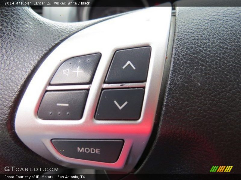 Wicked White / Black 2014 Mitsubishi Lancer ES
