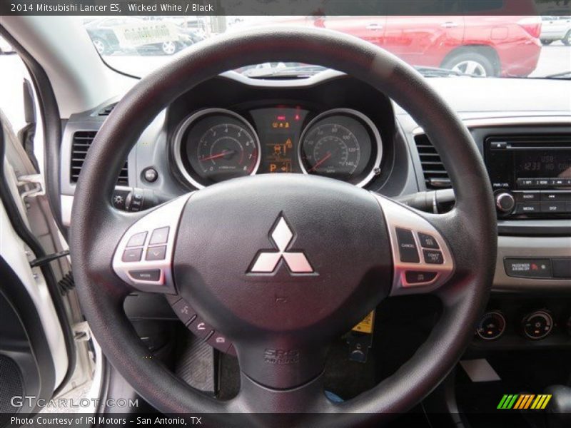 Wicked White / Black 2014 Mitsubishi Lancer ES