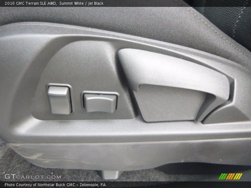 Summit White / Jet Black 2016 GMC Terrain SLE AWD