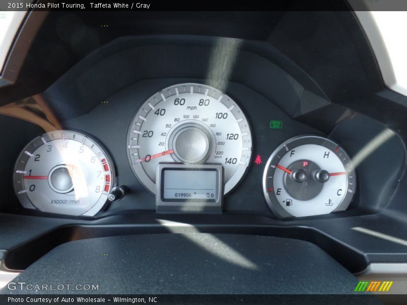 Taffeta White / Gray 2015 Honda Pilot Touring