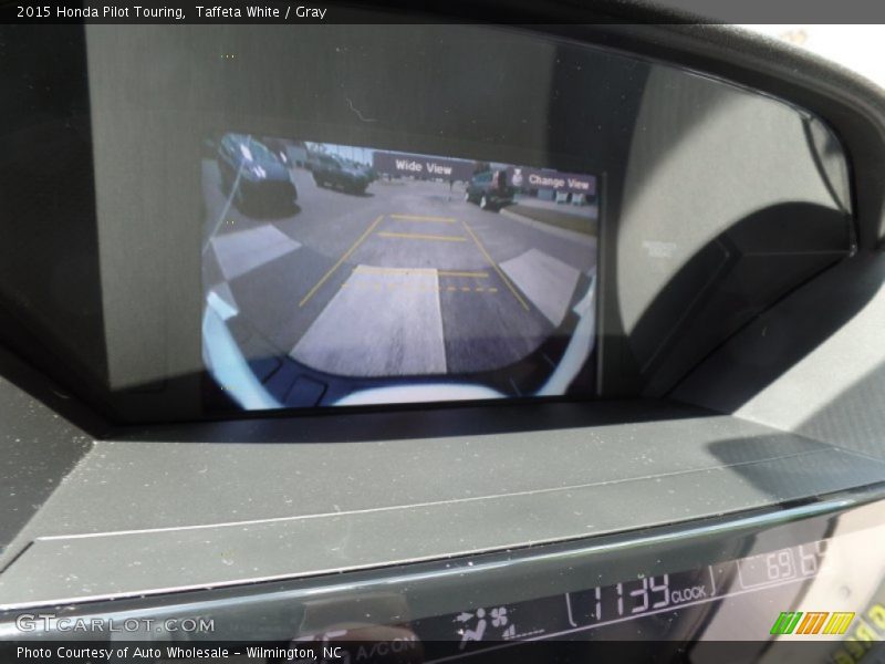 Taffeta White / Gray 2015 Honda Pilot Touring
