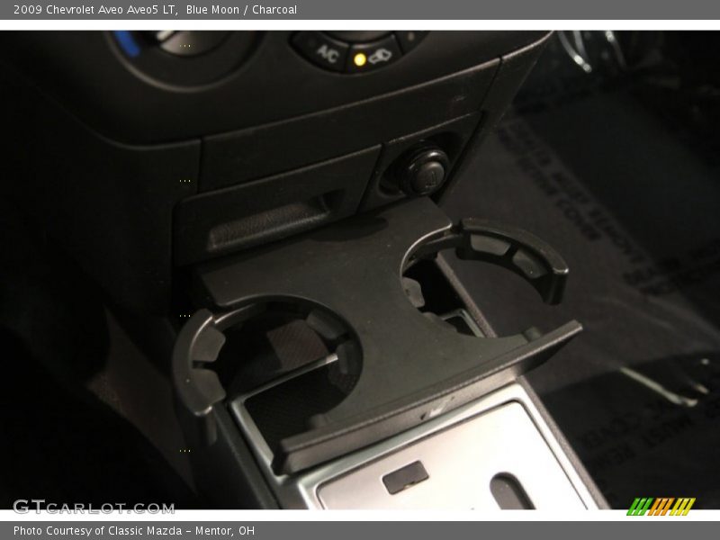 Blue Moon / Charcoal 2009 Chevrolet Aveo Aveo5 LT