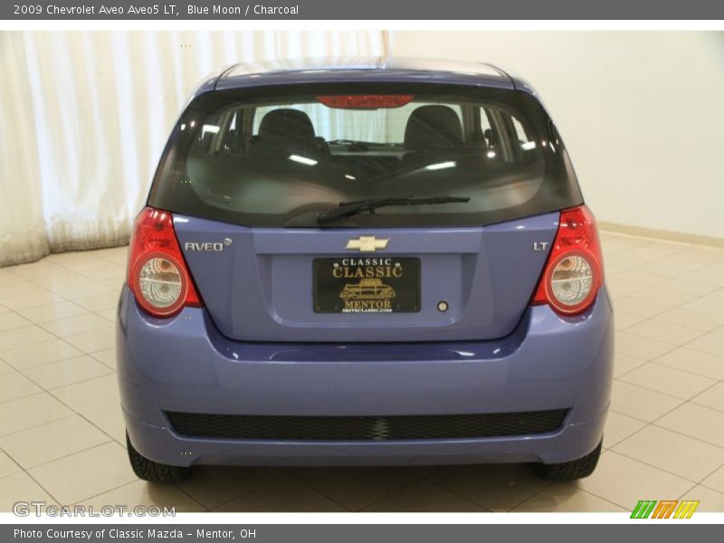 Blue Moon / Charcoal 2009 Chevrolet Aveo Aveo5 LT