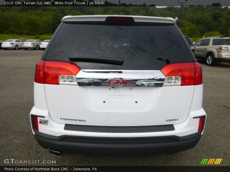 White Frost Tricoat / Jet Black 2016 GMC Terrain SLE AWD