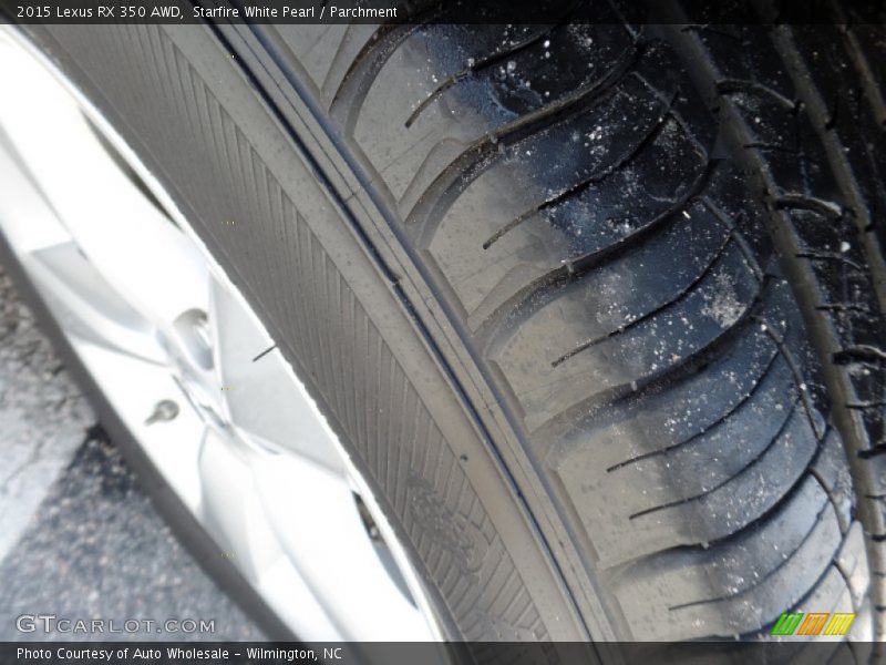 Starfire White Pearl / Parchment 2015 Lexus RX 350 AWD