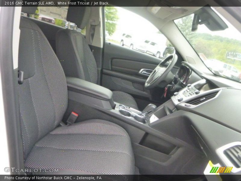 White Frost Tricoat / Jet Black 2016 GMC Terrain SLE AWD