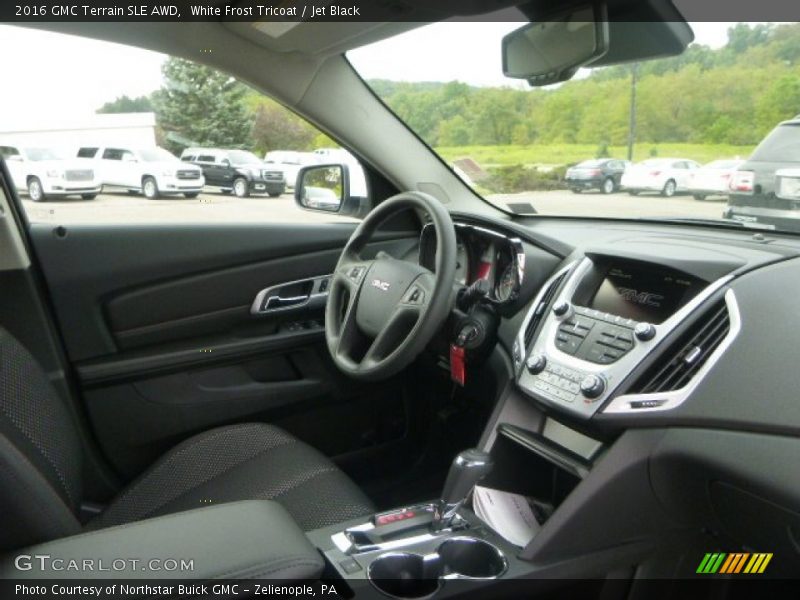 White Frost Tricoat / Jet Black 2016 GMC Terrain SLE AWD