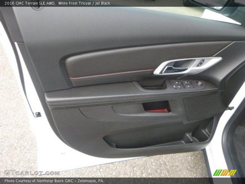 White Frost Tricoat / Jet Black 2016 GMC Terrain SLE AWD
