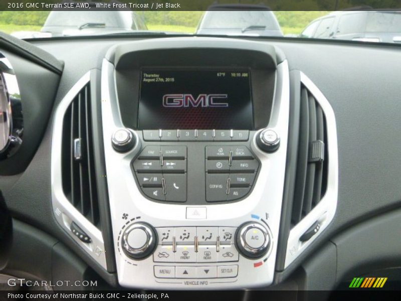 White Frost Tricoat / Jet Black 2016 GMC Terrain SLE AWD