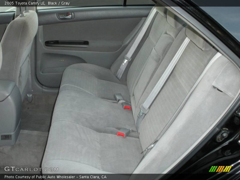 Black / Gray 2005 Toyota Camry LE