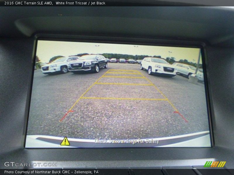 White Frost Tricoat / Jet Black 2016 GMC Terrain SLE AWD