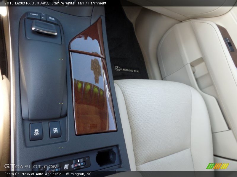 Starfire White Pearl / Parchment 2015 Lexus RX 350 AWD