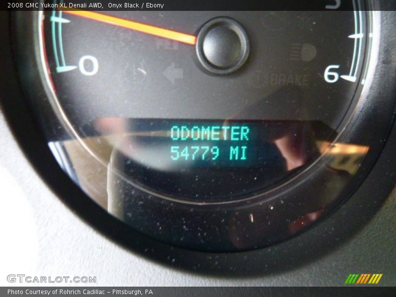 Onyx Black / Ebony 2008 GMC Yukon XL Denali AWD