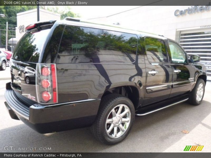 Onyx Black / Ebony 2008 GMC Yukon XL Denali AWD