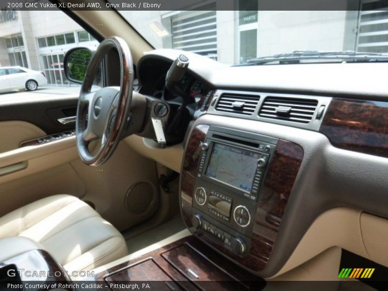 Onyx Black / Ebony 2008 GMC Yukon XL Denali AWD