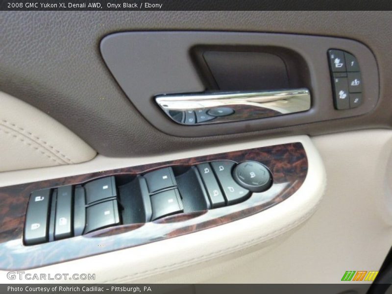 Onyx Black / Ebony 2008 GMC Yukon XL Denali AWD