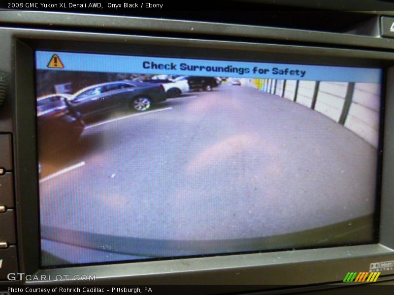 Onyx Black / Ebony 2008 GMC Yukon XL Denali AWD
