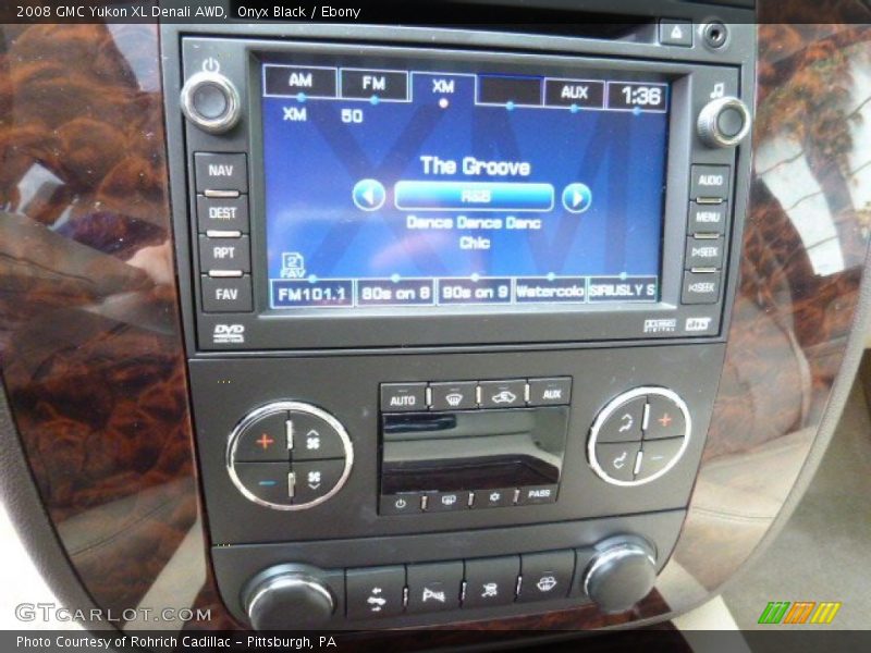 Onyx Black / Ebony 2008 GMC Yukon XL Denali AWD