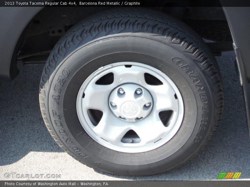 Barcelona Red Metallic / Graphite 2013 Toyota Tacoma Regular Cab 4x4