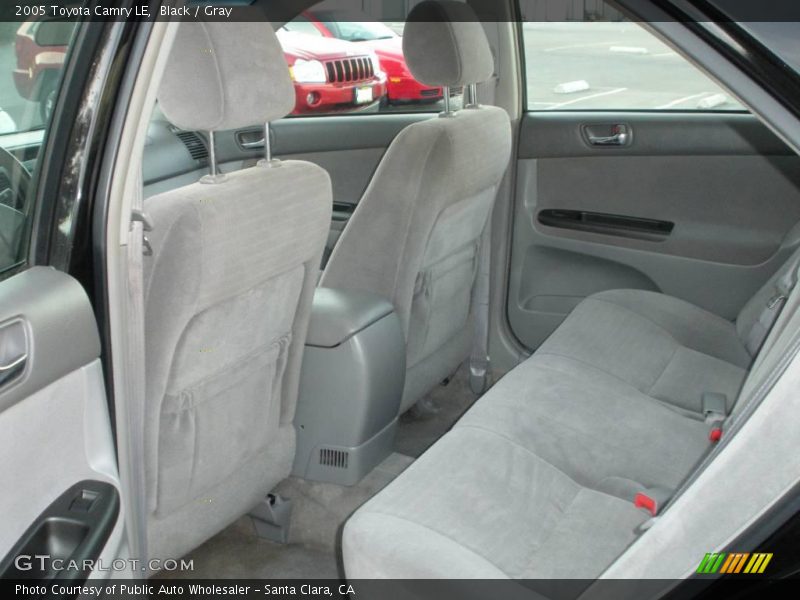 Black / Gray 2005 Toyota Camry LE