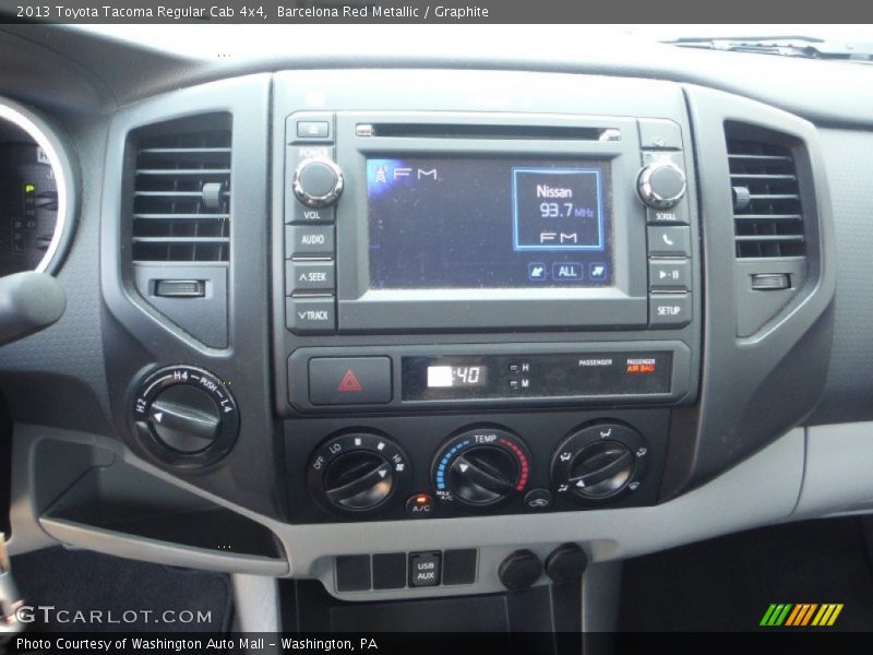 Barcelona Red Metallic / Graphite 2013 Toyota Tacoma Regular Cab 4x4