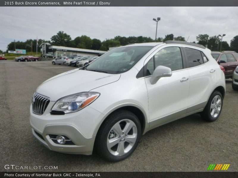 White Pearl Tricoat / Ebony 2015 Buick Encore Convenience