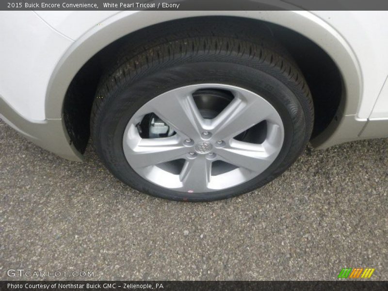 White Pearl Tricoat / Ebony 2015 Buick Encore Convenience