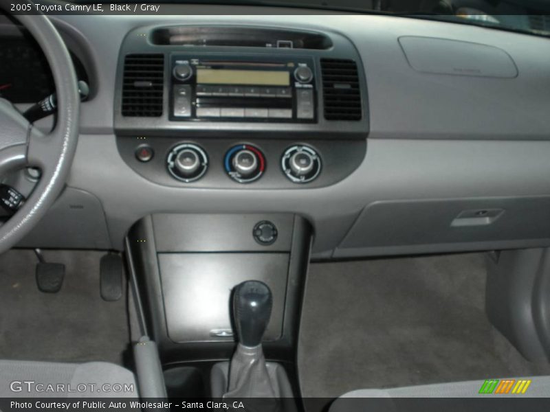 Black / Gray 2005 Toyota Camry LE