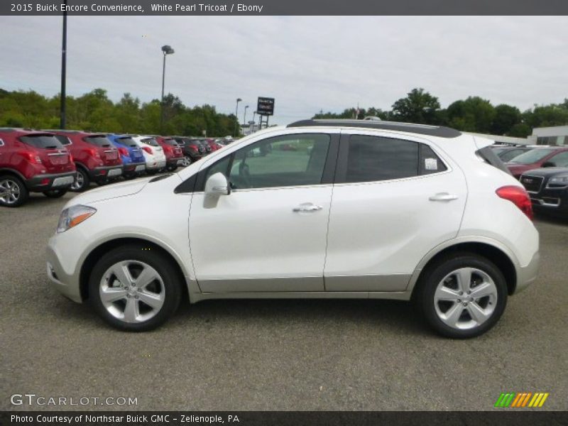 White Pearl Tricoat / Ebony 2015 Buick Encore Convenience
