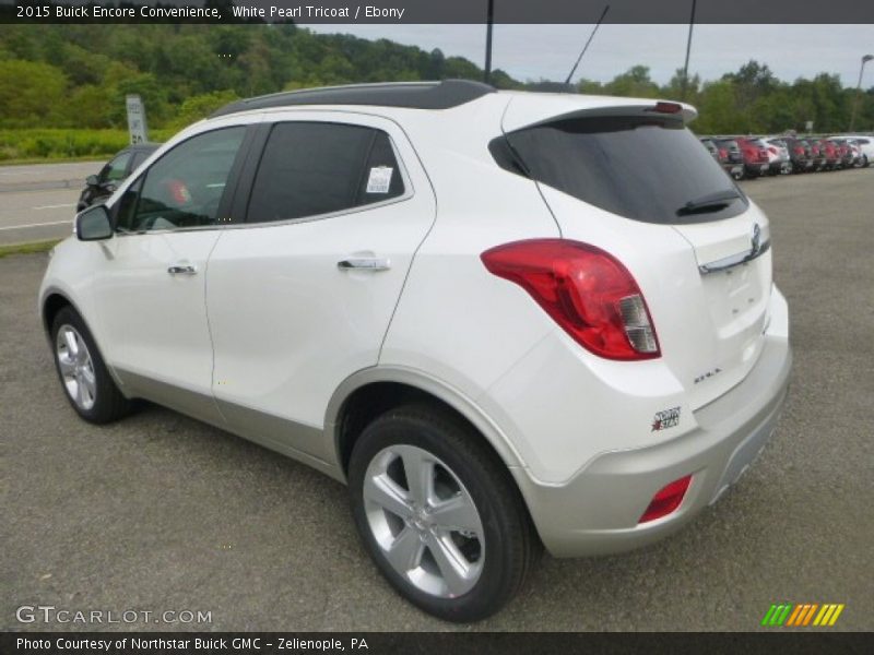 White Pearl Tricoat / Ebony 2015 Buick Encore Convenience