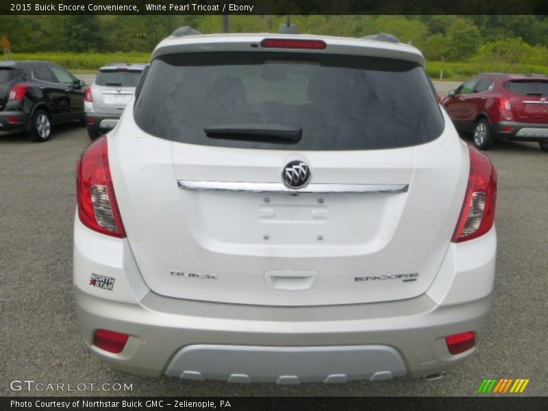 White Pearl Tricoat / Ebony 2015 Buick Encore Convenience