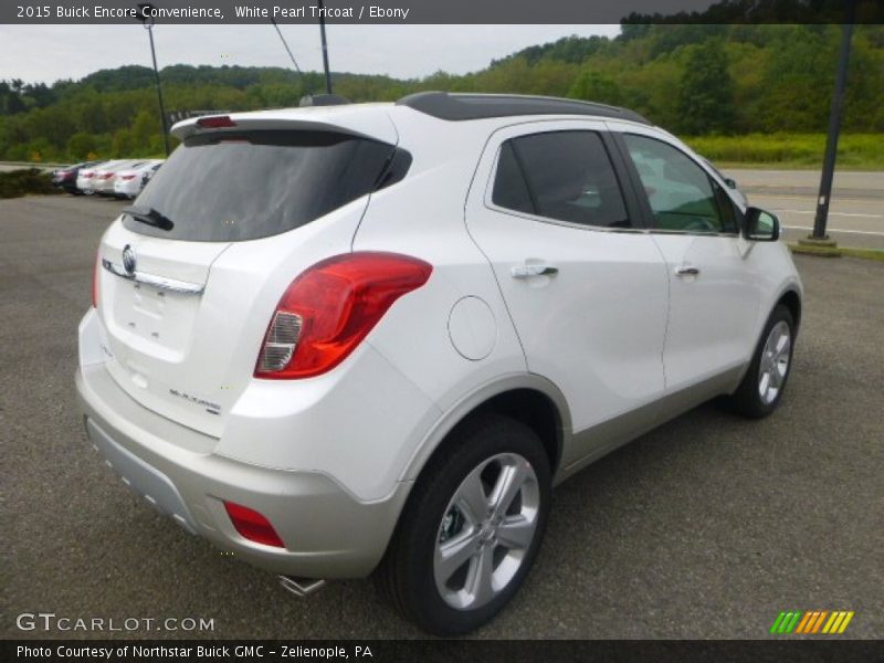 White Pearl Tricoat / Ebony 2015 Buick Encore Convenience