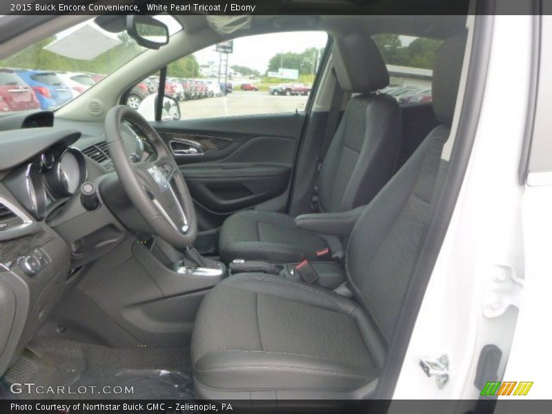 White Pearl Tricoat / Ebony 2015 Buick Encore Convenience