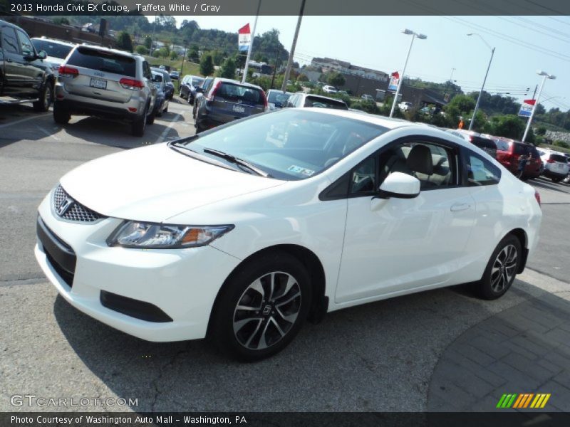 Front 3/4 View of 2013 Civic EX Coupe