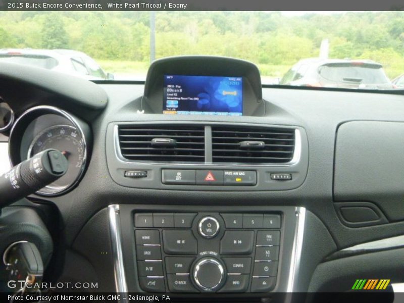 White Pearl Tricoat / Ebony 2015 Buick Encore Convenience