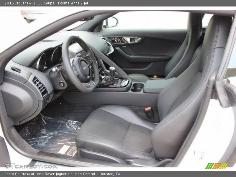  2016 F-TYPE S Coupe Jet Interior