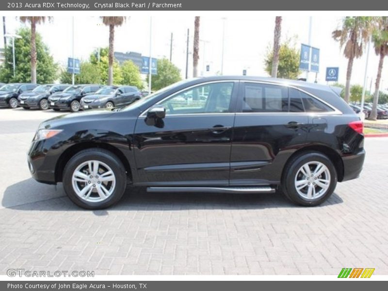 Crystal Black Pearl / Parchment 2013 Acura RDX Technology