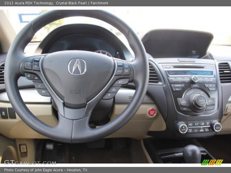 Crystal Black Pearl / Parchment 2013 Acura RDX Technology