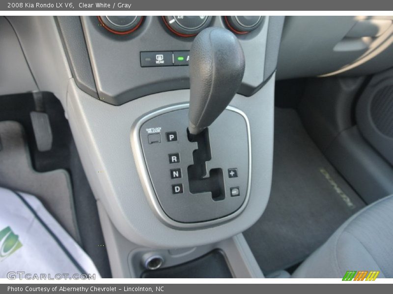 Clear White / Gray 2008 Kia Rondo LX V6