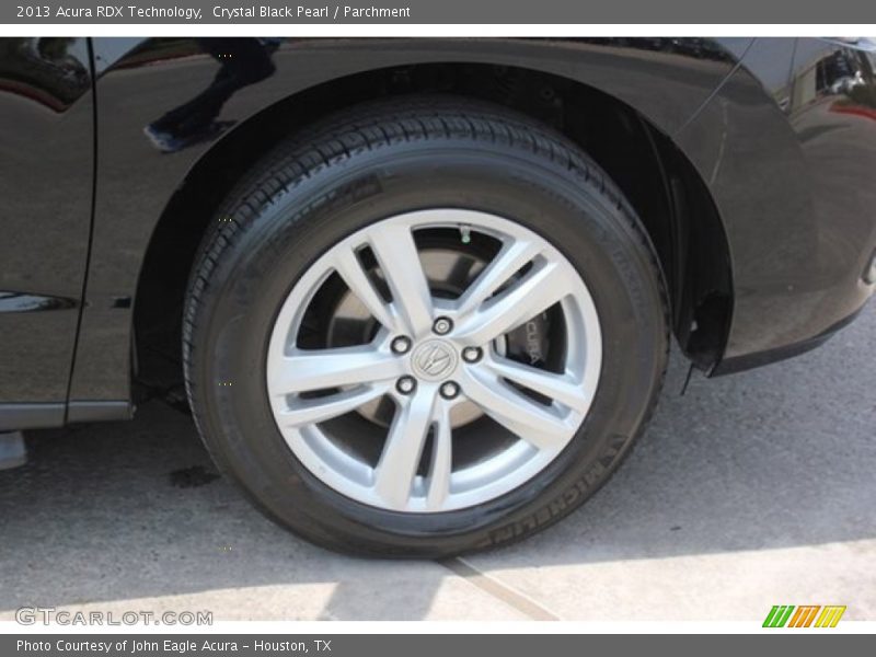 Crystal Black Pearl / Parchment 2013 Acura RDX Technology