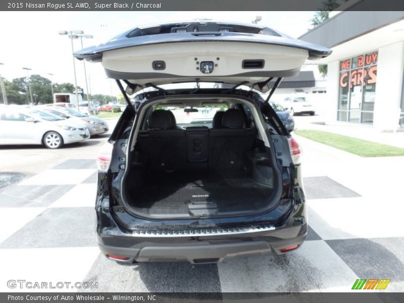 Super Black / Charcoal 2015 Nissan Rogue SL AWD