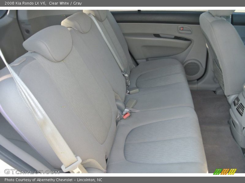 Clear White / Gray 2008 Kia Rondo LX V6