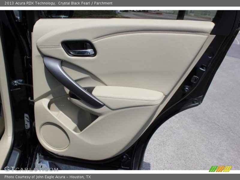 Crystal Black Pearl / Parchment 2013 Acura RDX Technology